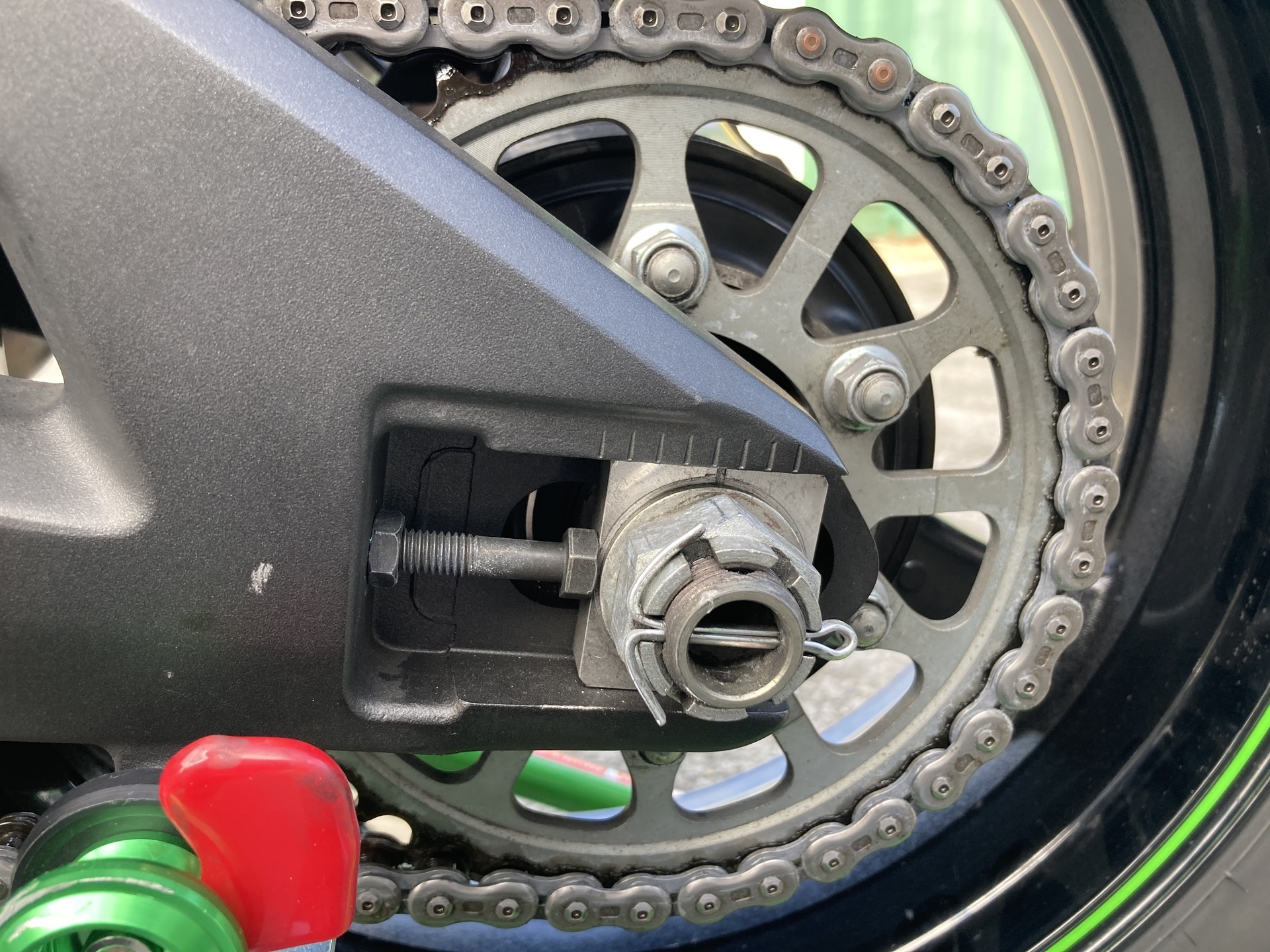 ZX-10R チェーン清掃: 5sonlineのバイクとラーメン