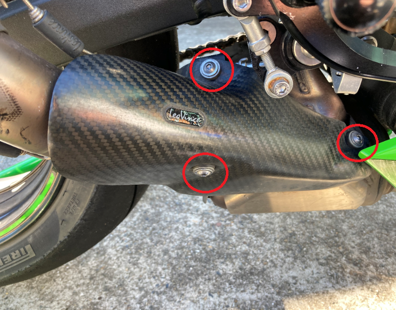 ZX-10R マフラー交換(レオビンチ→NASSERT): 5sonlineのバイクとラーメン