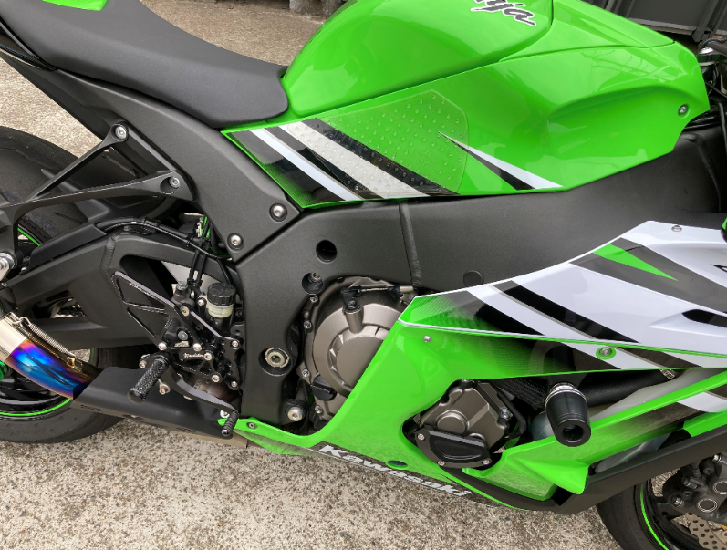 ZX-10R STOMPGRIP 再利用その②: 5sonlineのバイクとラーメン